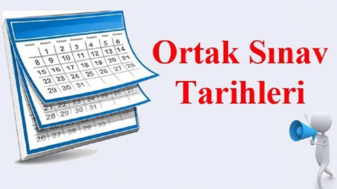 1. Dönem 1. Ortak Yazılı Sınav Tarihleri